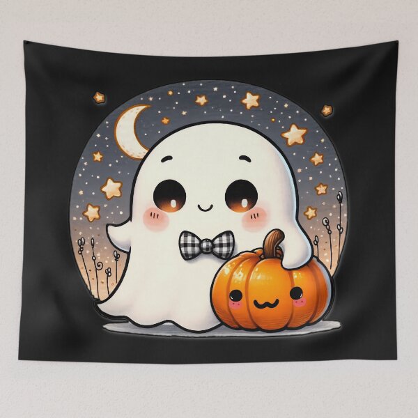 Item preview, Baby ghostie - Too Cute to Spook designed and sold by NaughtyDragon.