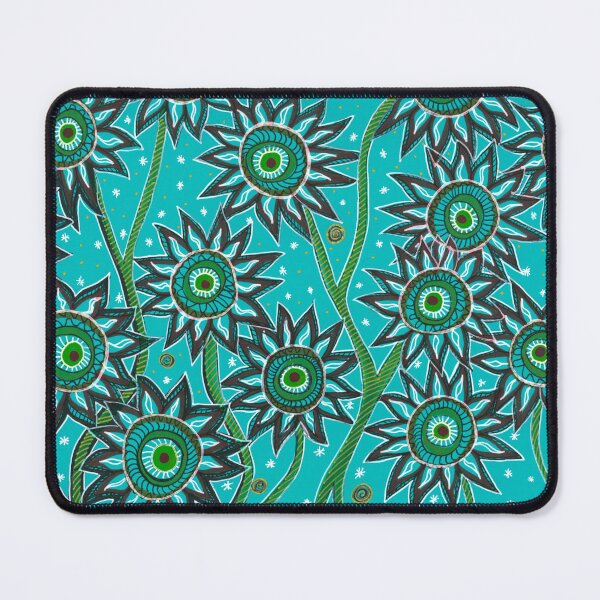 Item preview, Flower Eyes with Spirals designed and sold by artofkathleen.