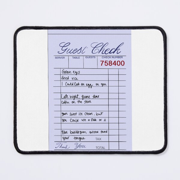 Item preview, Guest Check 2 designed and sold by discocowgirl.