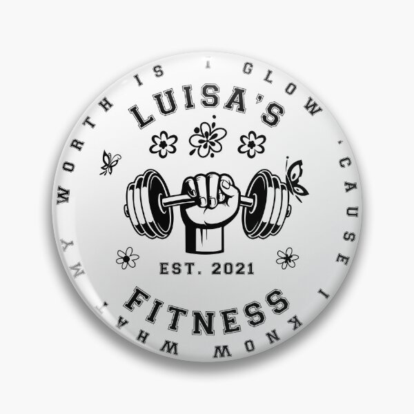 Item preview, Luisa's Fitness, I Glow 'Cause I Know What My Worth is designed and sold by digitalcupids.