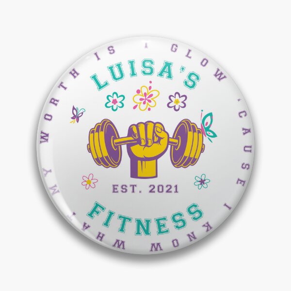 Item preview, Luisa's Fitness, I Glow 'Cause I Know What My Worth is designed and sold by digitalcupids.