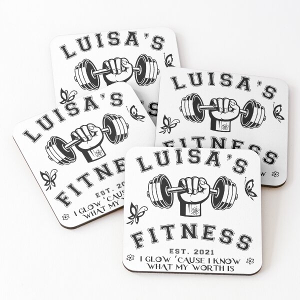 Item preview, Luisa's Fitness, I Glow 'Cause I Know What My Worth is designed and sold by digitalcupids.
