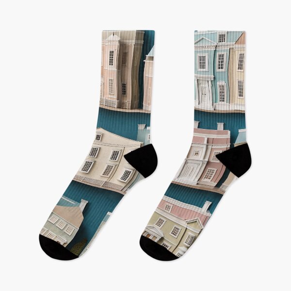 Item preview, Origami Art - Elegant Facades: A Regency Row of Houses designed and sold by ArtfulFolds.