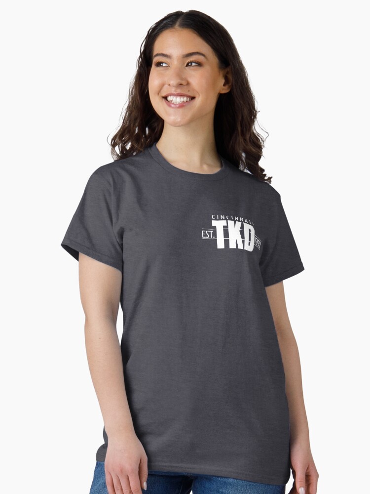 Thumbnail 2 of 7, Classic T-Shirt, CTC EST 1992 - white print designed and sold by cincitkd.