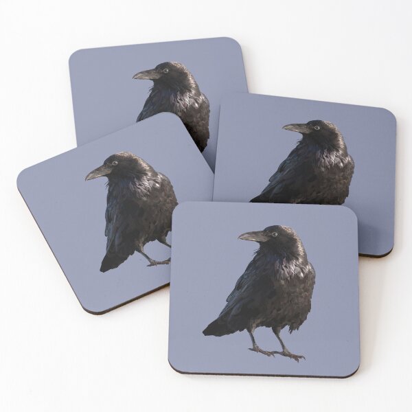 Item preview, Gothic Raven Bird Illustration designed and sold by Scat the cat.