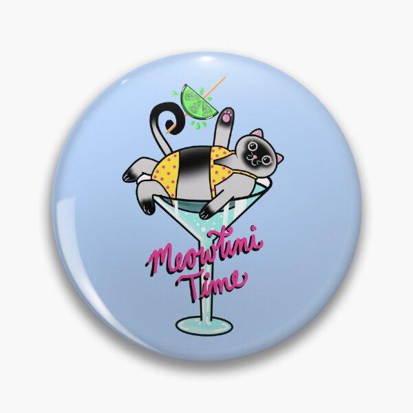 Item preview, Meowtini Time designed and sold by Britney Beaver.