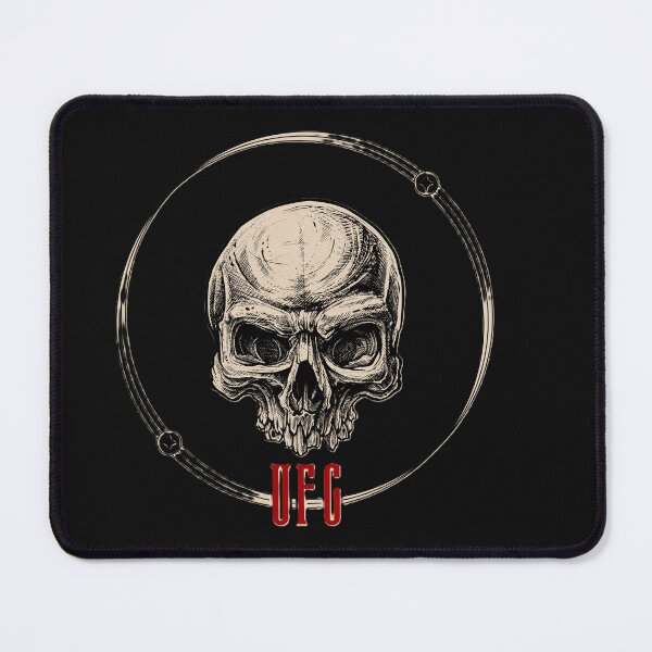 Item preview, UFC letters with skull designed and sold by BladiWear.