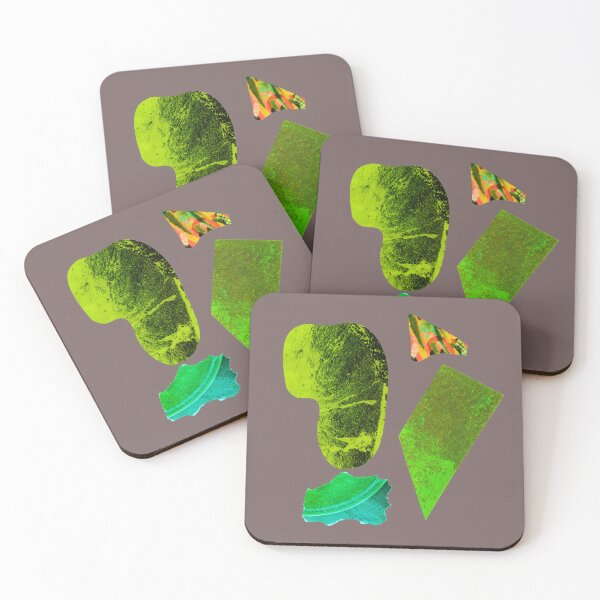 Item preview, Mostly Green Collage designed and sold by Swooncake Press.