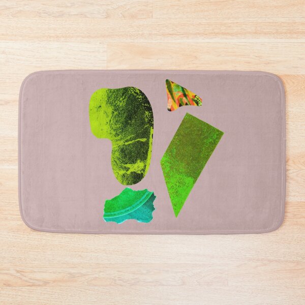 Item preview, Mostly Green Collage designed and sold by Swooncake Press.