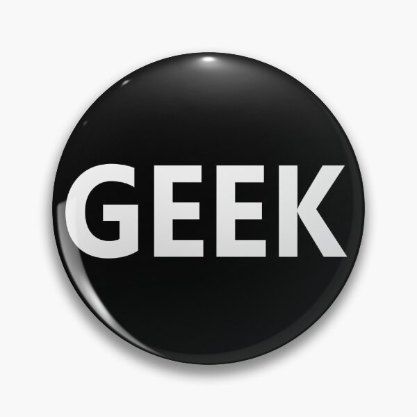 Item preview, Geek - Black and White Banner designed and sold by Jovie-Patch.