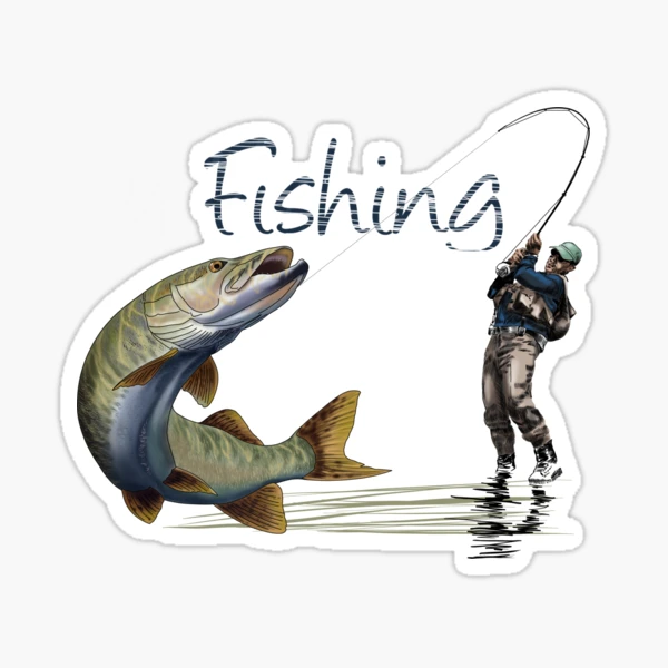 Adult Fishing Short Sleeve T-shirt Jumping Pike-Purple-Medium