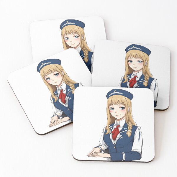 Item preview, Scandinavian stewardess anime designed and sold by Aitrob.