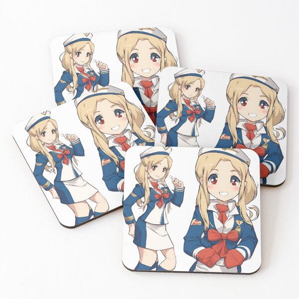 Item preview, Scandinavian stewardess anime designed and sold by Aitrob.