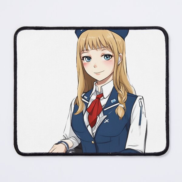 Item preview, Scandinavian stewardess anime designed and sold by Aitrob.