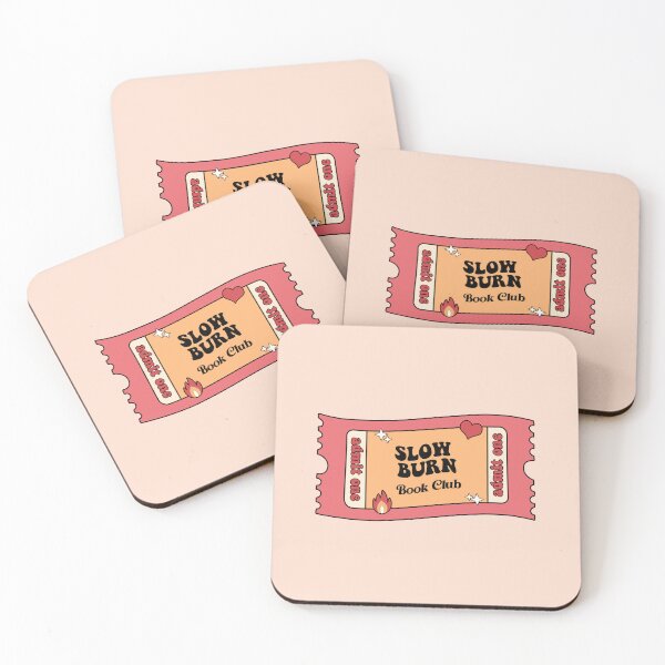 Item preview, Ticket Slow Burn Bookish Book Club Coupon Book Trope  designed and sold by BookWishEra.
