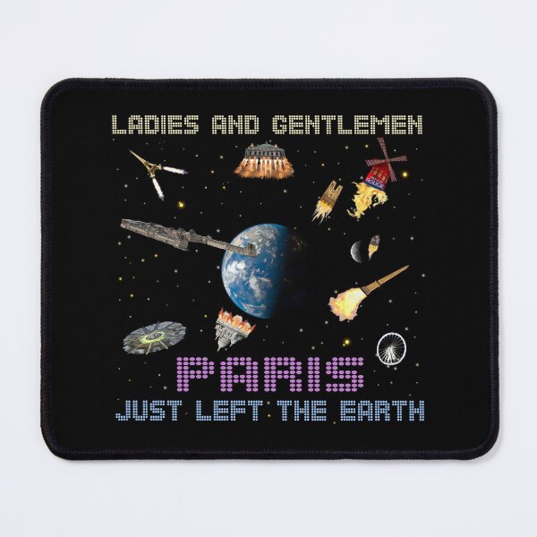 Item preview, Paris Just Left The Earth designed and sold by 300Spikes.
