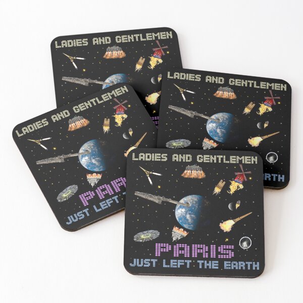 Aperçu de l'œuvre Paris vient de quitter la Terre créée et vendue par 300Spikes.