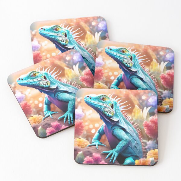 Item preview, iguana standing on a stone designed and sold by janjacbu.