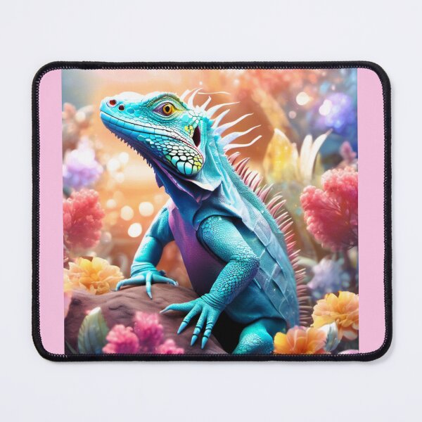 Item preview, iguana standing on a stone designed and sold by janjacbu.