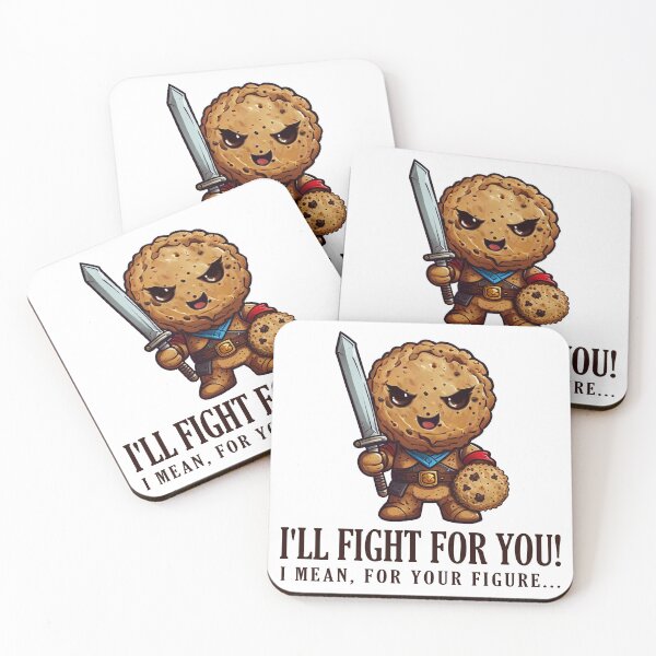 Item preview, Cookie warrior cookie diet to be in shape designed and sold by Szkicerka.