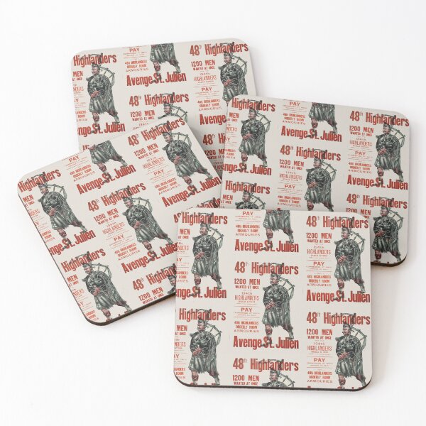 Item preview, 48th Highlanders WW1 recruiting poster designed and sold by TorontoMac.
