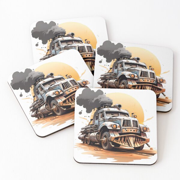 Item preview, Old Truck in a Post-Apocalyptic Desert 2 designed and sold by Brasuca's Art.