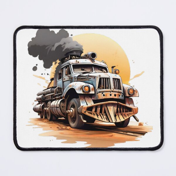 Item preview, Old Truck in a Post-Apocalyptic Desert 2 designed and sold by Brasuca's Art.