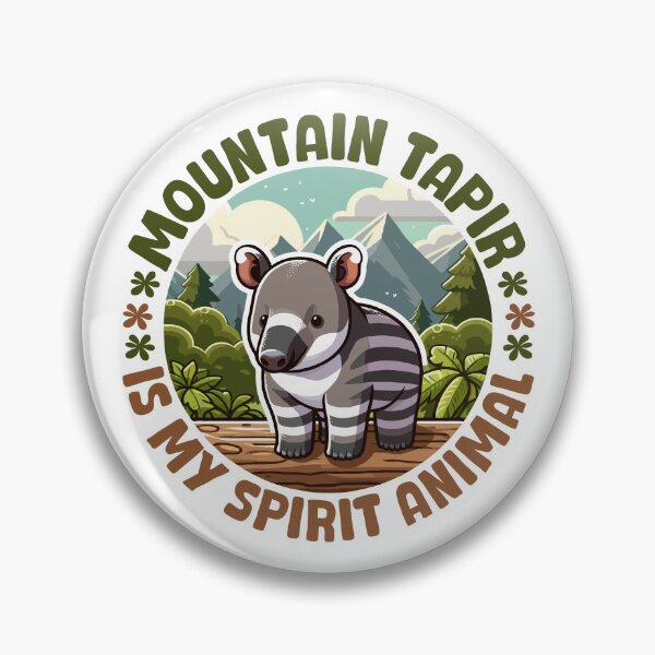Item preview, Mountain Tapir Is My Spirit Animal designed and sold by Stick-Artistry.