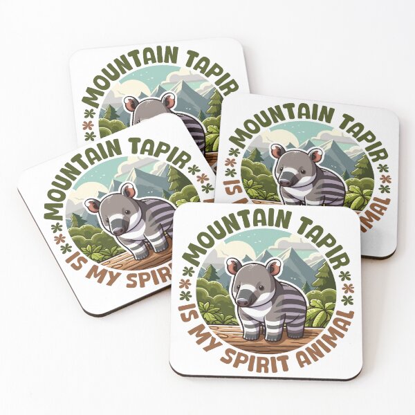 Item preview, Mountain Tapir Is My Spirit Animal designed and sold by Stick-Artistry.