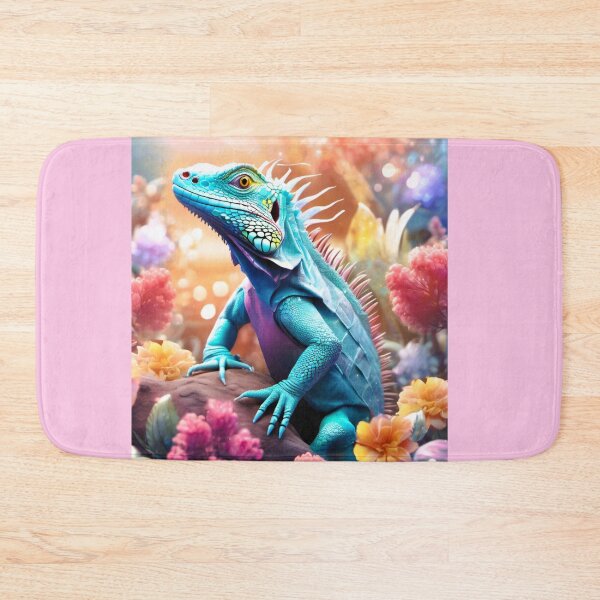 Item preview, iguana standing on a stone designed and sold by janjacbu.