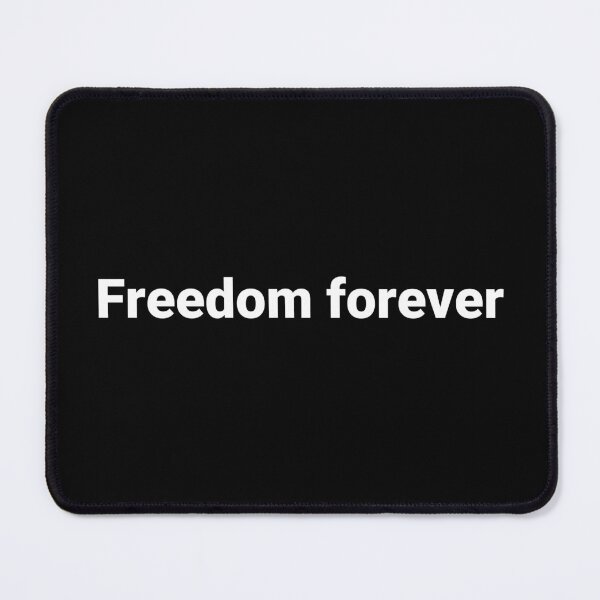 Item preview, Freedom forever designed and sold by Text-based T-Shirts and Gifts.