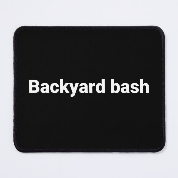 Item preview, Backyard bash designed and sold by Text-based T-Shirts and Gifts.