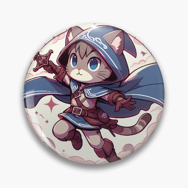 Item preview, It's adventure time for this hero cat designed and sold by Sloth-Omega.