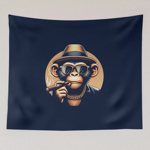 Item preview, MR. BAD MONKEY - The Leader of the Rebels designed and sold by MarkMotta.