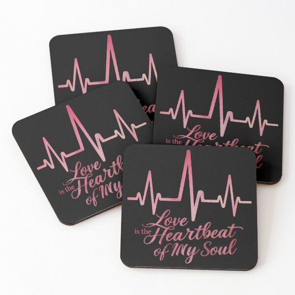 Item preview, love is the heart beats of my soul designed and sold by Abuhosam.