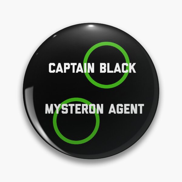 Item preview, Captain Black, Mysteron Agent  designed and sold by amanda150771.