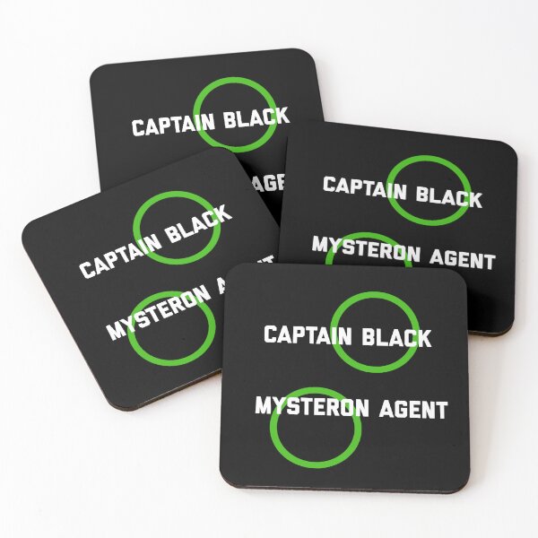 Item preview, Captain Black, Mysteron Agent  designed and sold by amanda150771.