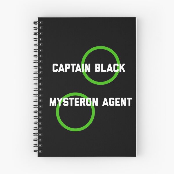 Item preview, Captain Black, Mysteron Agent  designed and sold by amanda150771.