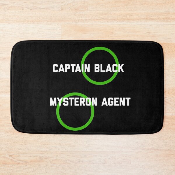 Item preview, Captain Black, Mysteron Agent  designed and sold by amanda150771.