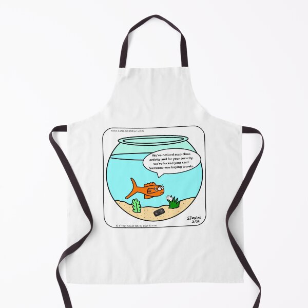 Item preview, Fish Credit Card Cartoon designed and sold by CartoonistSheri.