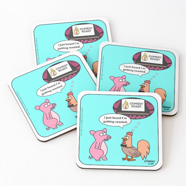 Item preview, Chicken Roast Cartoon designed and sold by CartoonistSheri.