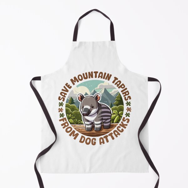 Item preview, Save Mountain Tapirs From Dog Attacks designed and sold by Stick-Artistry.