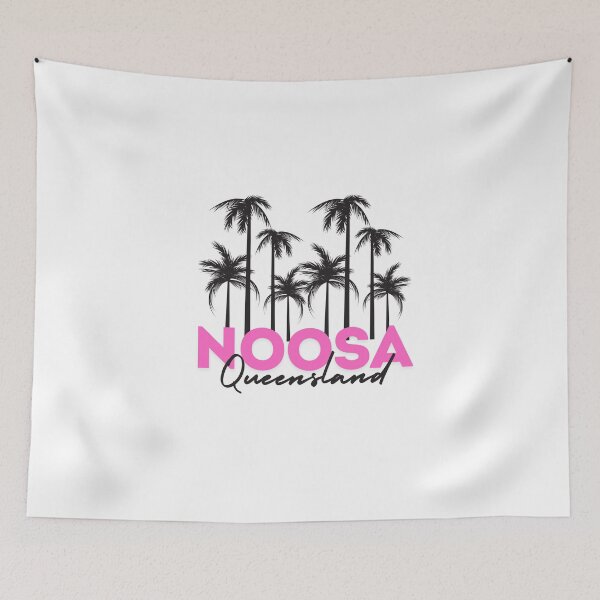 Item preview, Noosa, QLD Australia Hot Pink designed and sold by PurrfectionMeow.