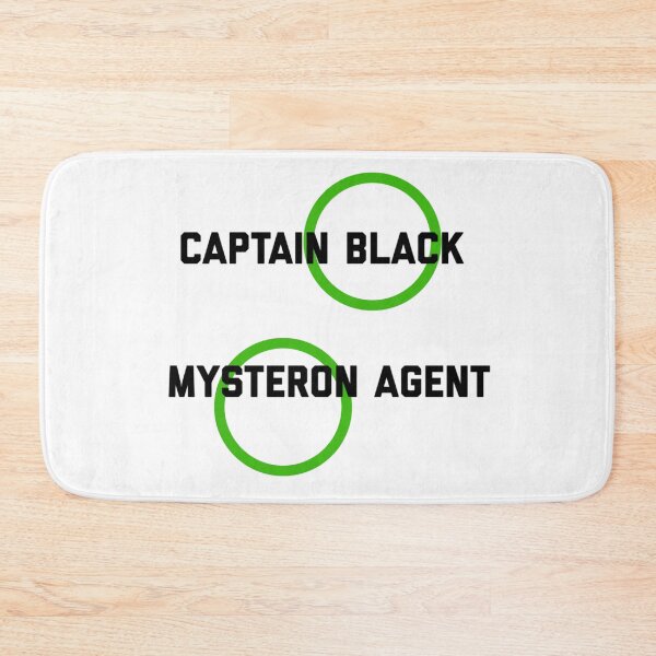 Item preview, Captain Black, Mysteron Agent designed and sold by amanda150771.