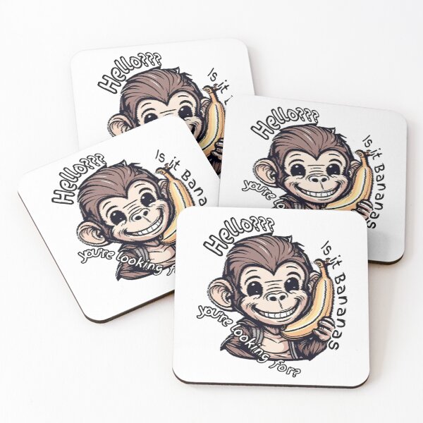 Item preview, Banana Phone Monkey designed and sold by CoolEnthusias.