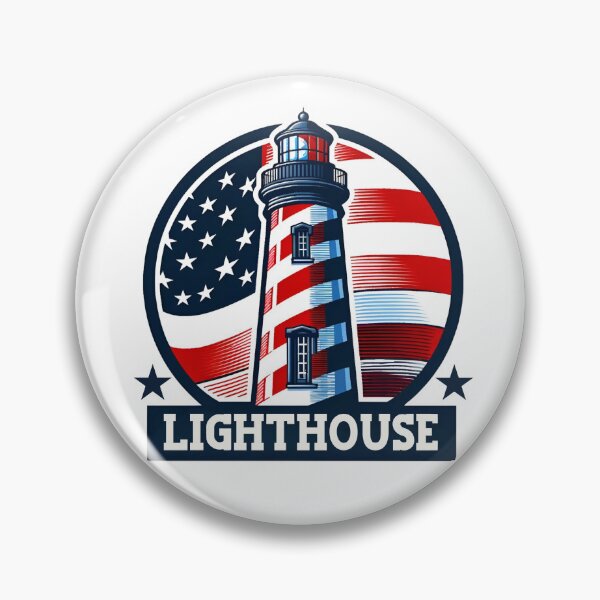 Item preview, Maritime lighthouse USA designed and sold by VibeStyleShop.
