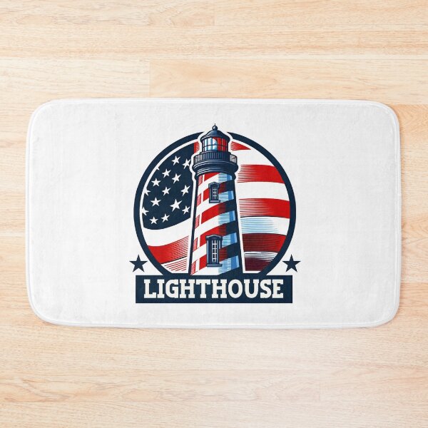Item preview, Maritime lighthouse USA designed and sold by VibeStyleShop.