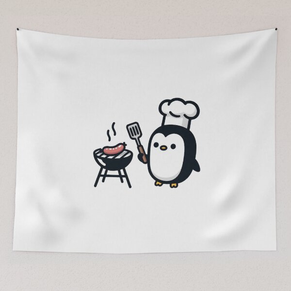 Item preview, Penguin Grillmaster designed and sold by l-McAwesome-l.