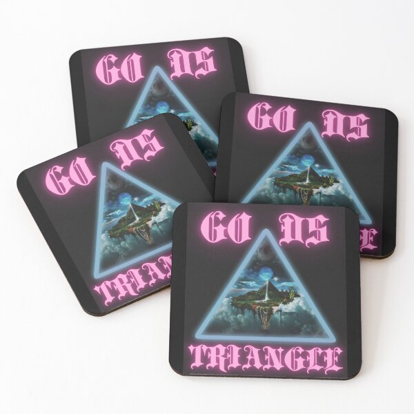 Item preview, Gods triangle in universe and paradise inside happy cute romantic christian gifts  designed and sold by thankful-loco.