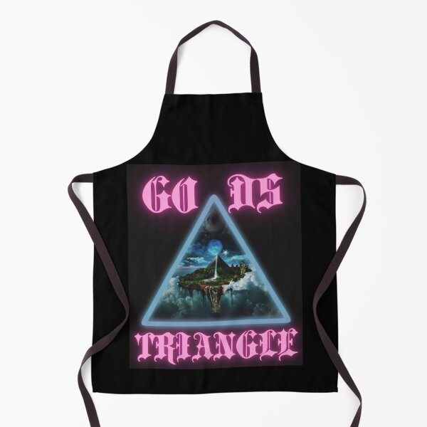 Item preview, Gods triangle in universe and paradise inside happy cute romantic christian gifts designed and sold by thankful-loco.